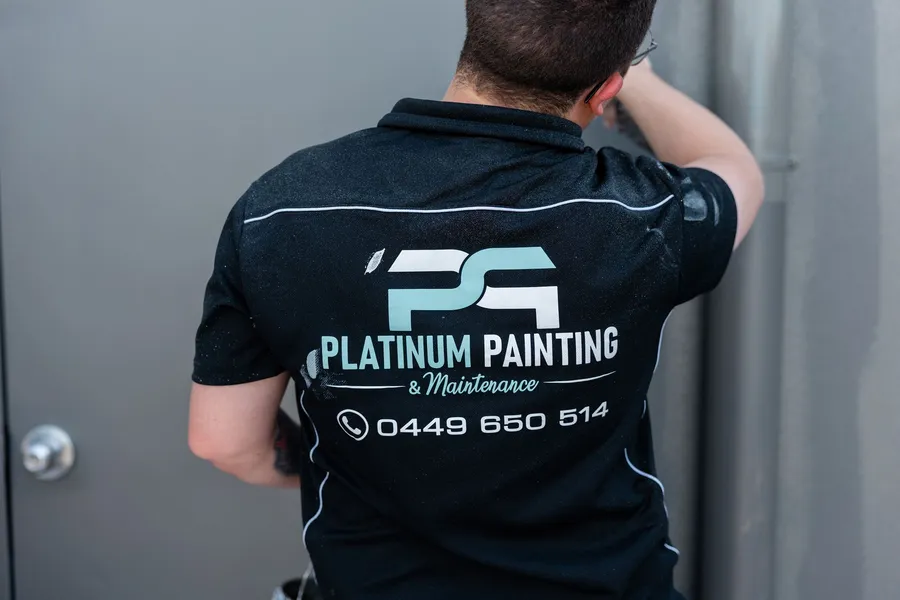 Platinum Painting crew at work on site